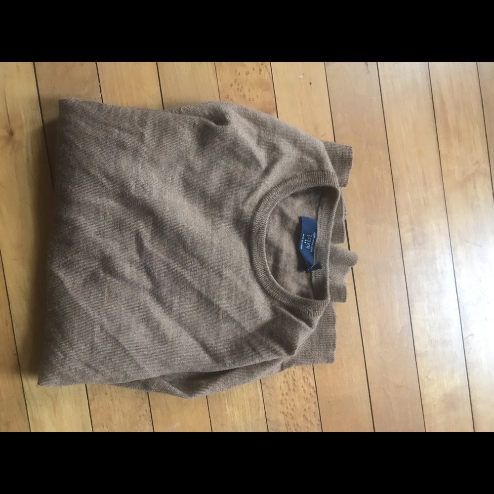 J CREW brown sweater